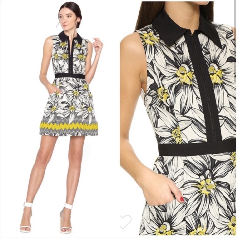Alice + Olivia floral dress with pockets